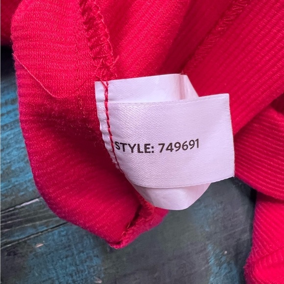 Addition Elle Michel Studio Red Cropped Blazer Size 22 Lightweight​ - Picture 5 of 7